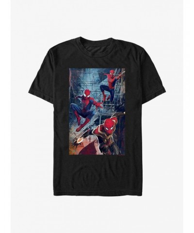 Marvel Spider-Man: No Way Home Spidey Attack T-Shirt $7.84 T-Shirts