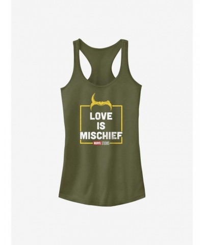 Marvel Loki Love Is Mischief Girls Tank $6.37 Tanks