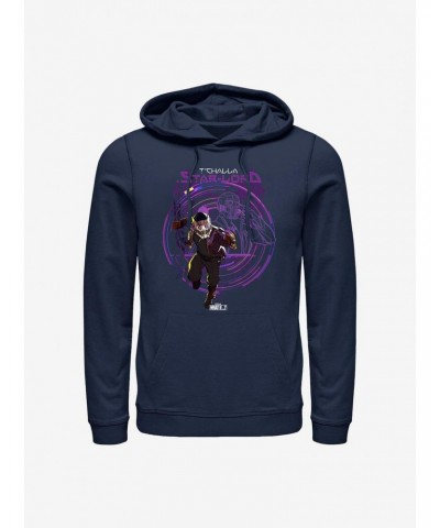 Marvel What If...? T'Challa Star-Lord Hoodie $13.65 Hoodies