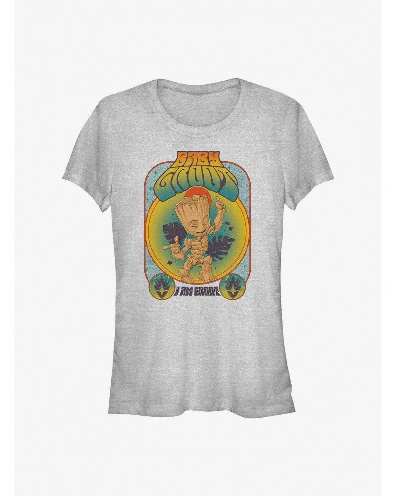 Marvel Guardians of the Galaxy Baby Groot Girls T-Shirt $7.77 T-Shirts