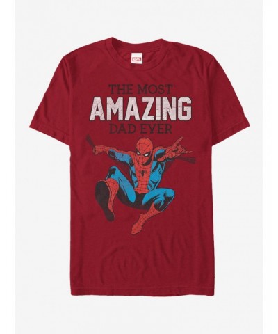 Marvel Spider-Man Amazing Dad T-Shirt $8.03 T-Shirts