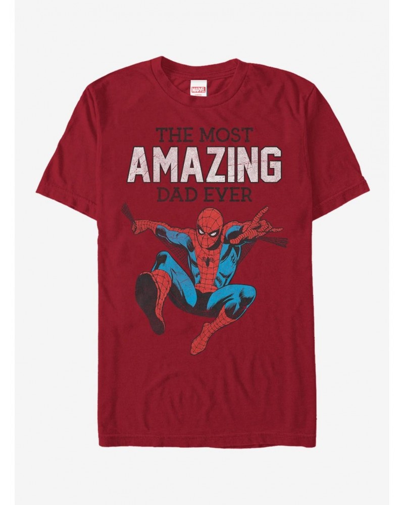 Marvel Spider-Man Amazing Dad T-Shirt $8.03 T-Shirts