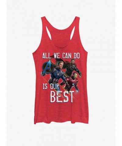 Marvel Avengers Endgame Our Best Girls Tank Top $7.67 Tops