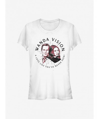 Marvel WandaVision Unseen Love Girls T-Shirt $9.36 T-Shirts