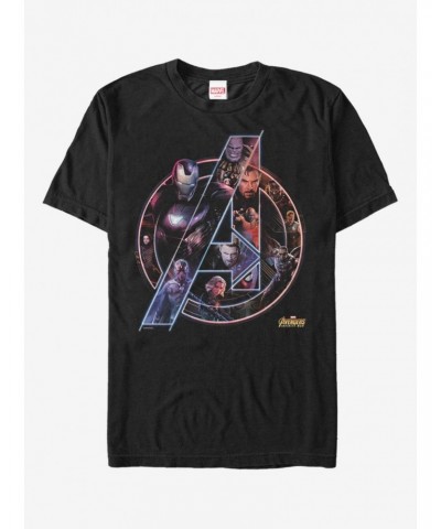 Marvel Avengers: Infinity War Logo T-Shirt $8.41 T-Shirts