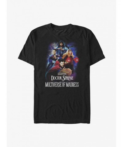 Marvel Dr. Strange In The Multiverse of Madness Poster Group T-Shirt $9.57 T-Shirts