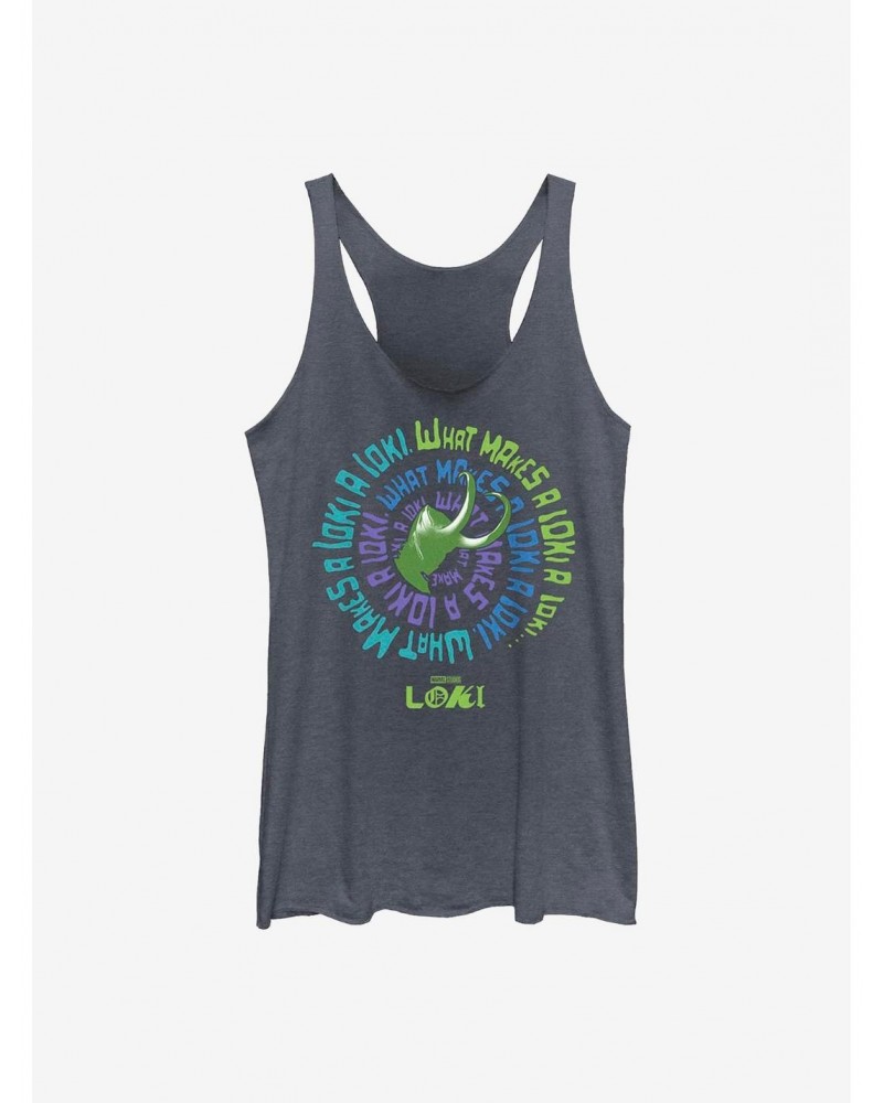 Marvel Loki What Makes A Loki Girls Tank $7.25 Tanks