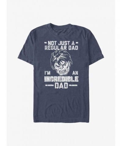 Marvel Hulk Incredible Dad Big & Tall T-Shirt $8.37 T-Shirts