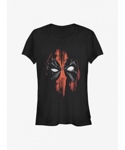 Marvel Deadpool Painted Face Girls T-Shirt $9.56 T-Shirts