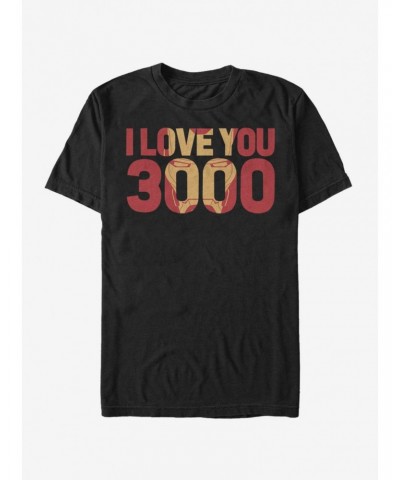 Marvel Avengers: Endgame Love You 3000 T-Shirt $8.60 T-Shirts