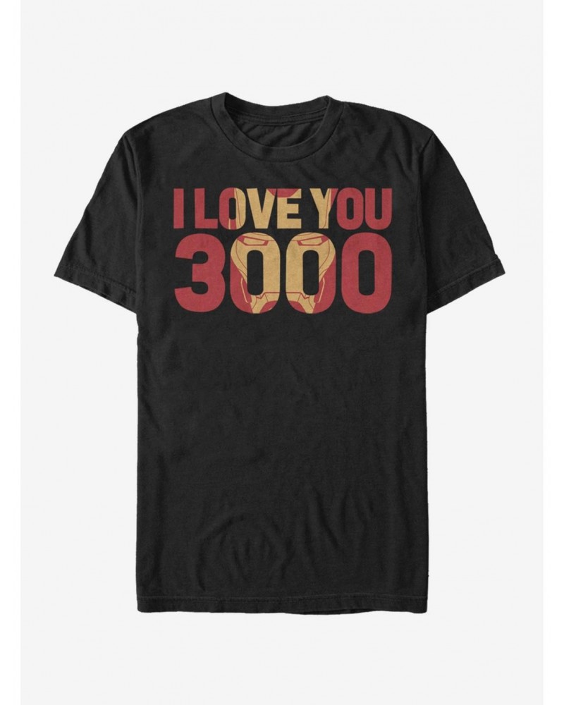 Marvel Avengers: Endgame Love You 3000 T-Shirt $8.60 T-Shirts