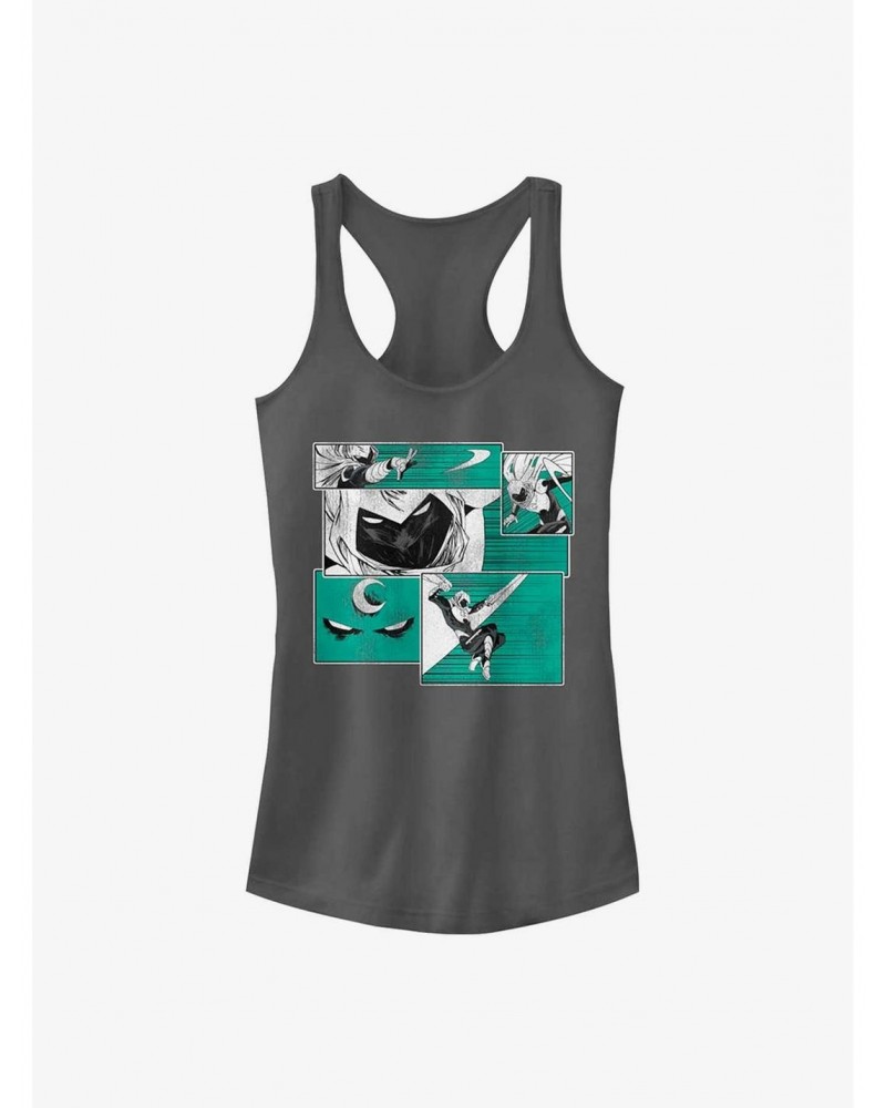 Marvel Moon Knight Panels Girls Tank $6.97 Tanks