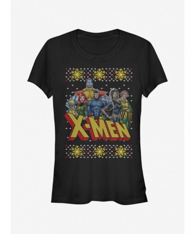 Marvel X-Men Group Sweater Girls T-Shirt $7.57 T-Shirts