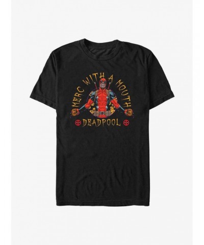 Marvel Deadpool Merc Mouth T-Shirt $5.93 T-Shirts