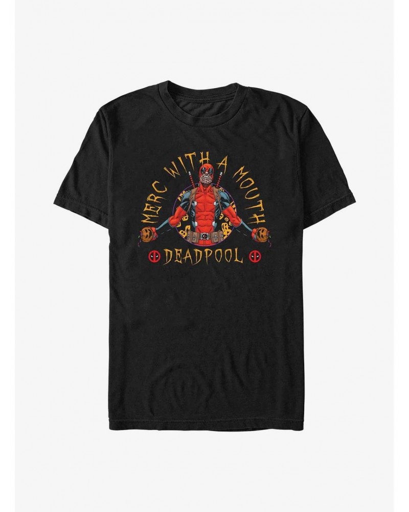 Marvel Deadpool Merc Mouth T-Shirt $5.93 T-Shirts