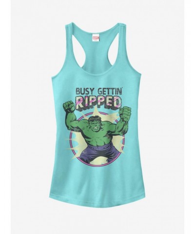 Marvel Hulk Getting Ripped Girls Tanks $7.17 Tanks