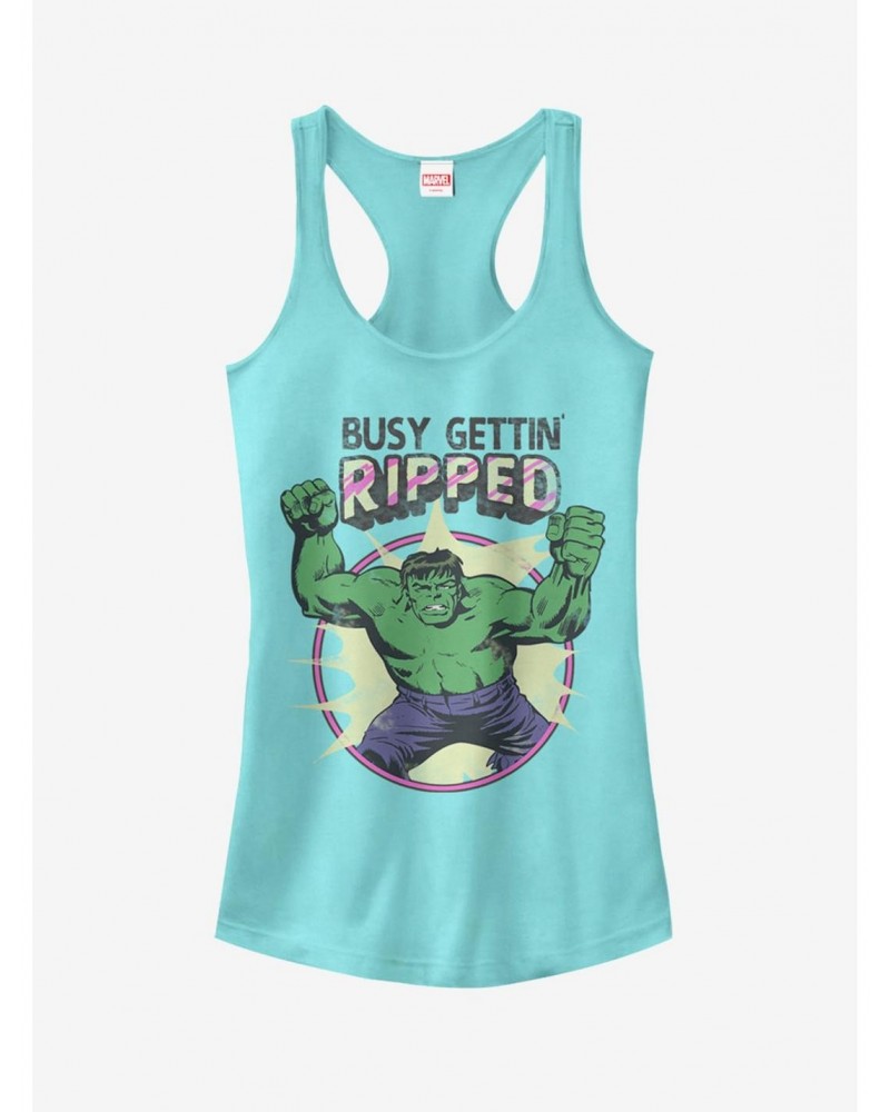 Marvel Hulk Getting Ripped Girls Tanks $7.17 Tanks