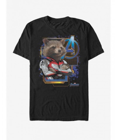 Marvel Avengers: Endgame Space Rocket T-Shirt $9.18 T-Shirts