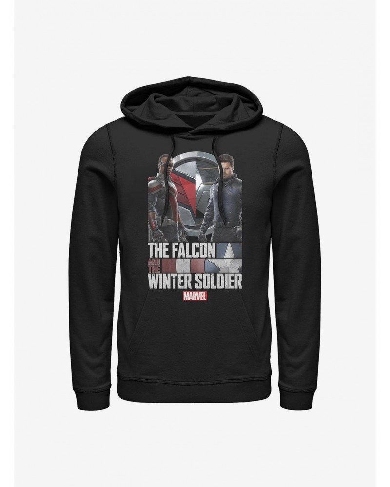 Marvel The Falcon And The Winter Soldier Falcon And Bucky Long-Sleeve T-Shirt $10.26 T-Shirts