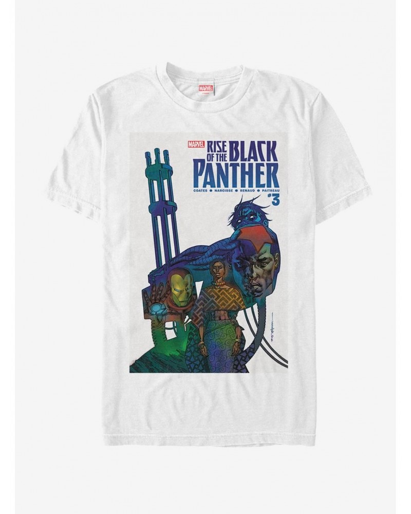 Marvel Black Panther Rise of Panther T-Shirt $7.84 T-Shirts