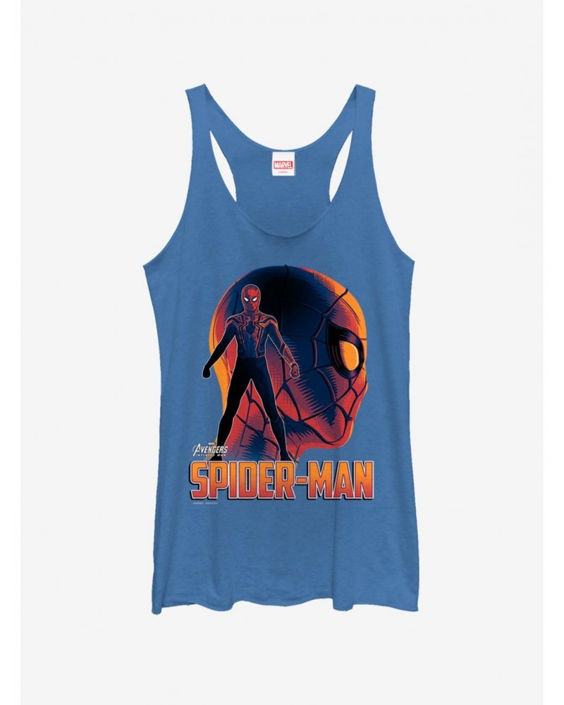 Marvel Spider-Man Iron Spider Sil Girls Tank $7.67 Tanks