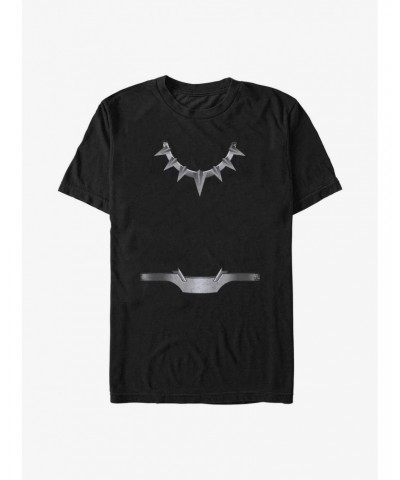 Marvel Black Panther Wakanda Neckpiece Costume T-Shirt $6.50 T-Shirts