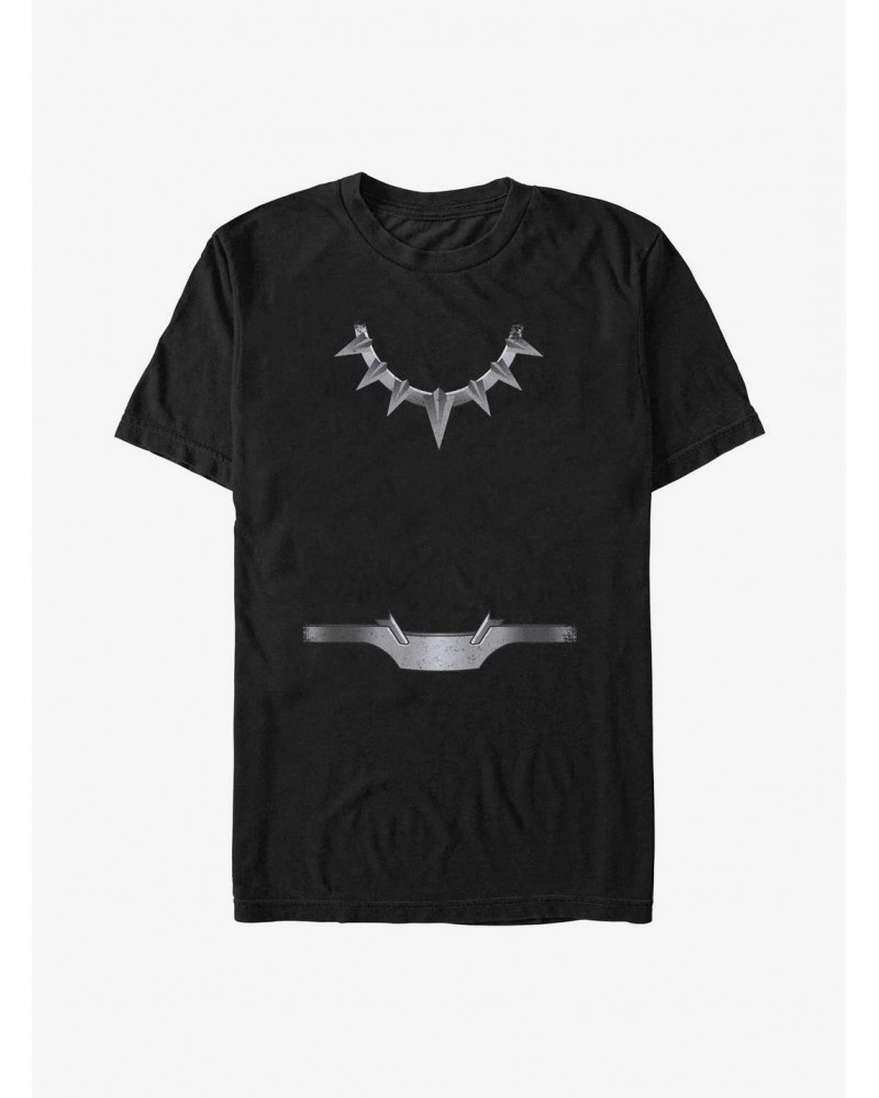 Marvel Black Panther Wakanda Neckpiece Costume T-Shirt $6.50 T-Shirts