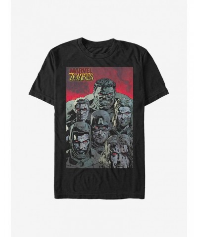 Marvel Zombies Zombie Groupshot T-Shirt $7.84 T-Shirts