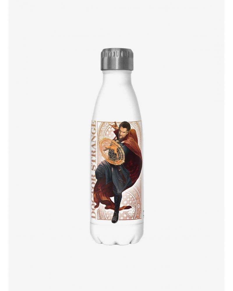 Marvel Doctor Strange in the Multiverse of Madness Strange Pattern Stainless Steel Water Bottle $9.36 Water Bottles