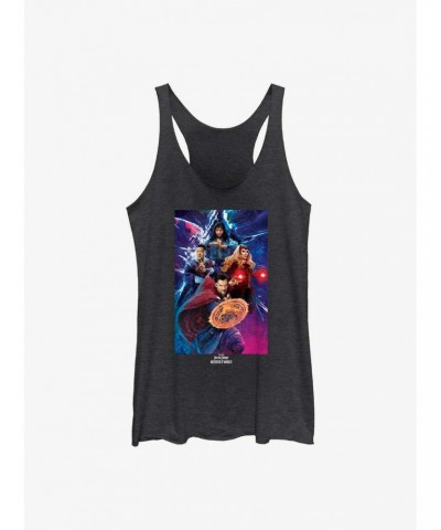 Marvel Doctor Strange In The Multiverse of Madness Group Shot Girls Tank $9.32 Tanks