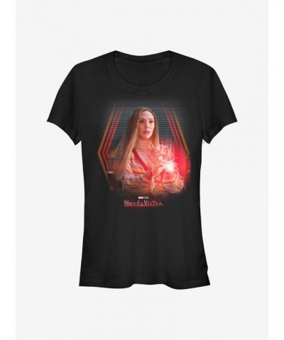 Marvel WandaVision Wanda's Powers Girls T-Shirt $9.96 T-Shirts