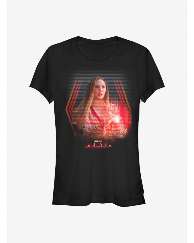 Marvel WandaVision Wanda's Powers Girls T-Shirt $9.96 T-Shirts