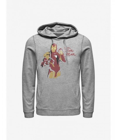 Marvel Iron Man Iron Scribbles Hoodie $14.73 Hoodies