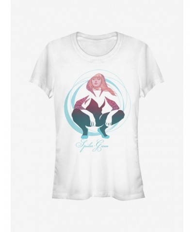 Marvel Spider-Man Abstract Gwen Girls T-Shirt $5.98 T-Shirts