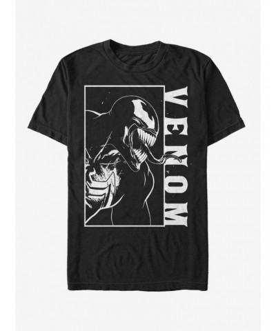 Marvel Venom Profile Block T-Shirt $6.88 T-Shirts