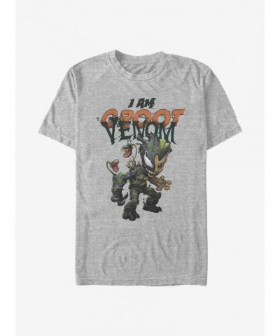 Marvel Guardians Of The Galaxy Groot Venomized I Am Groot Womens T-Shirt $9.18 T-Shirts