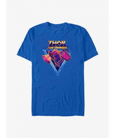 Marvel Thor: Love and Thunder Mjolnir and Stormbreaker T-Shirt $5.93 T-Shirts