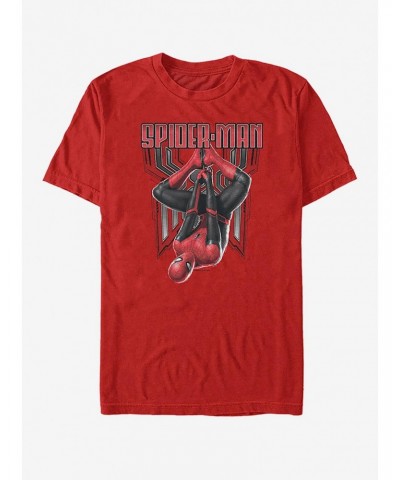 Marvel Spider-Man Far From Home Hanging Around T-Shirt $6.31 T-Shirts