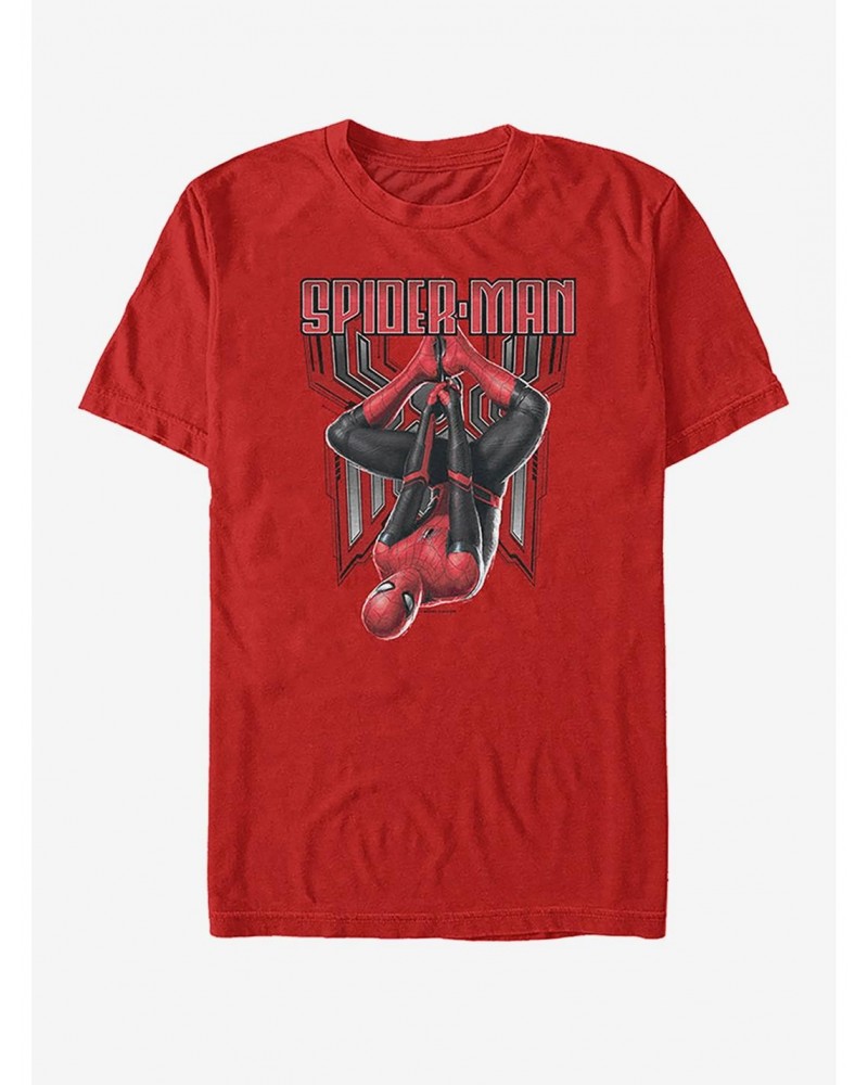 Marvel Spider-Man Far From Home Hanging Around T-Shirt $6.31 T-Shirts