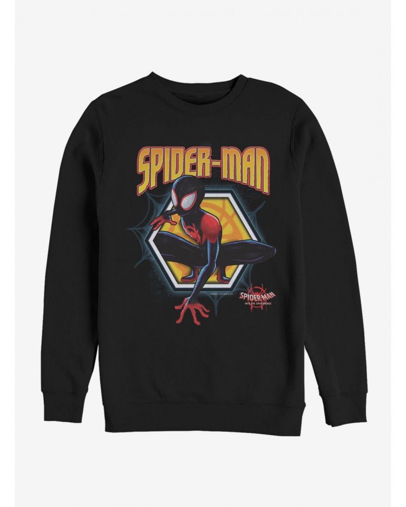 Marvel Spider-Man Golden Miles Sweatshirt $10.33 Sweatshirts