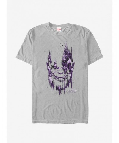 Marvel Avengers: Infinity War Thanos Face T-Shirt $7.65 T-Shirts