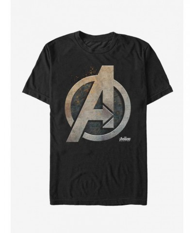 Marvel Avengers: Infinity War Metal Logo T-Shirt $6.12 T-Shirts