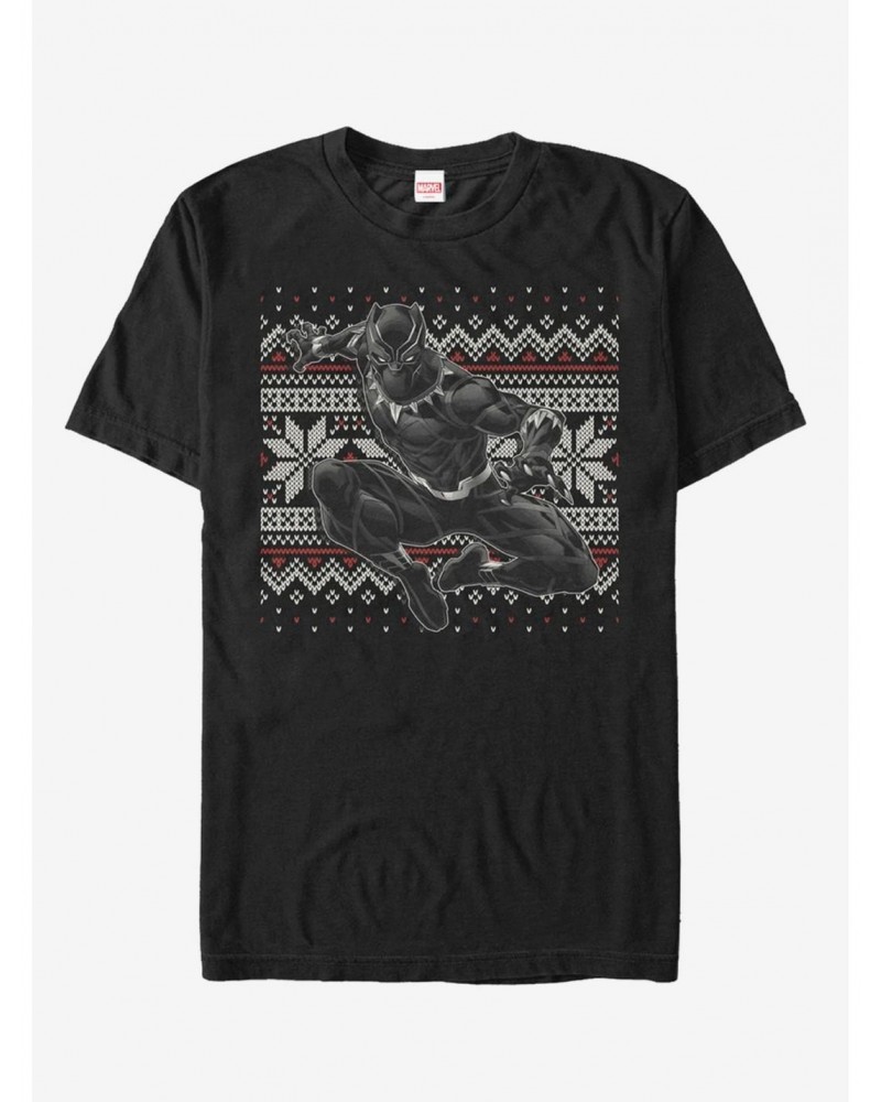 Marvel Black Panther Holiday T-Shirt $5.93 T-Shirts