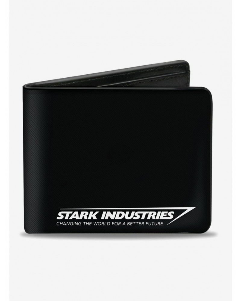 Marvel Iron Man Stark Industries Changing World for a Better Future Bifold Wallet $10.45 Wallets