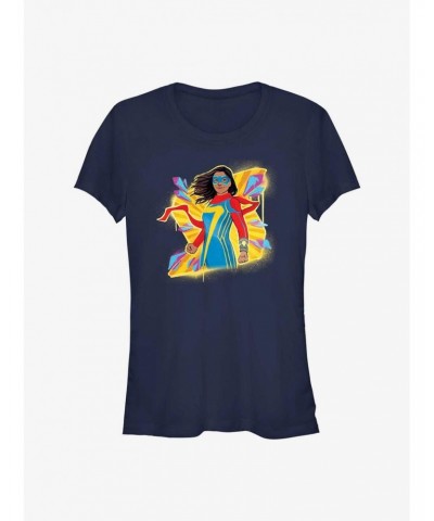 Marvel Ms. Marvel Graffiti Girls T-Shirt $7.37 T-Shirts