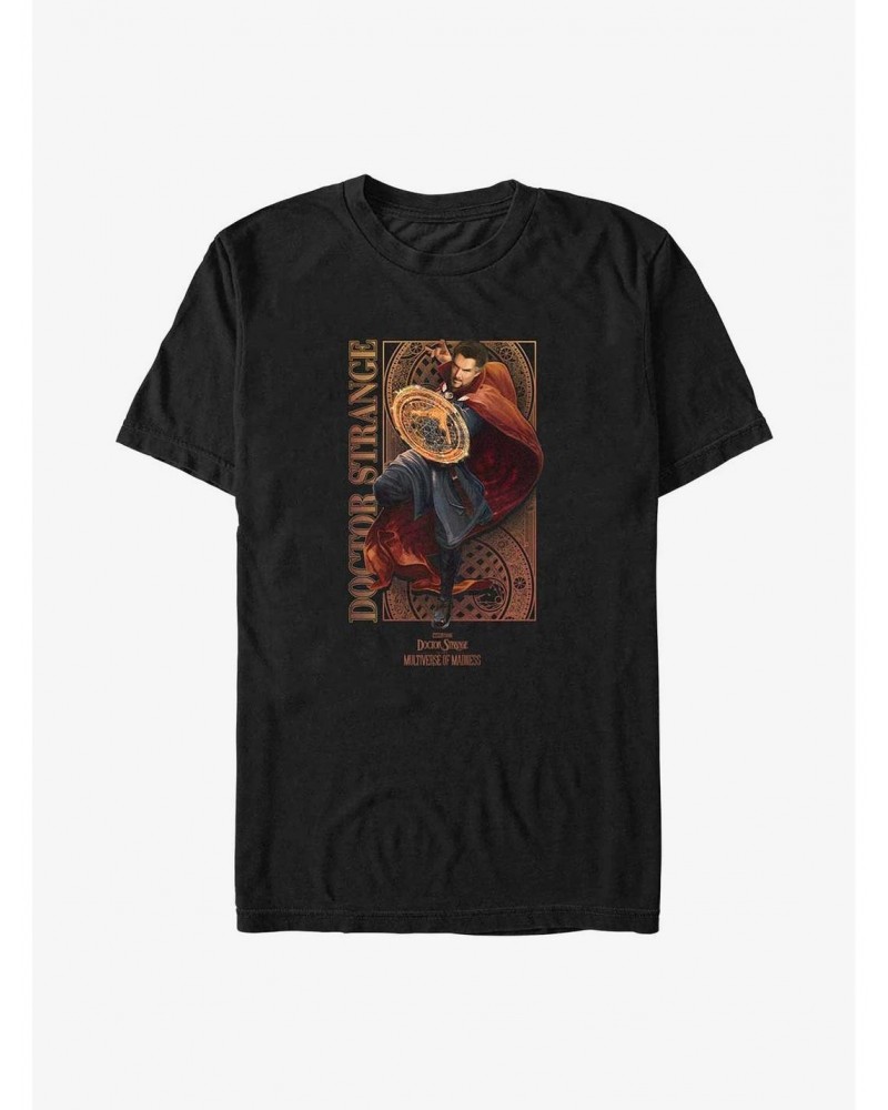 Marvel Doctor Strange in the Multiverse of Madness Wizard Poster Big & Tall T-Shirt $8.37 T-Shirts