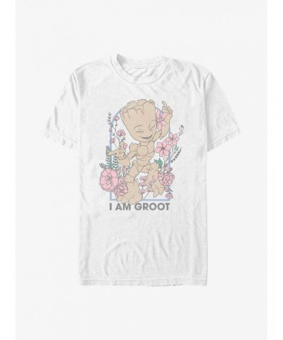 Marvel Guardians of the Galaxy Floral Groot Extra Soft T-Shirt $10.29 T-Shirts