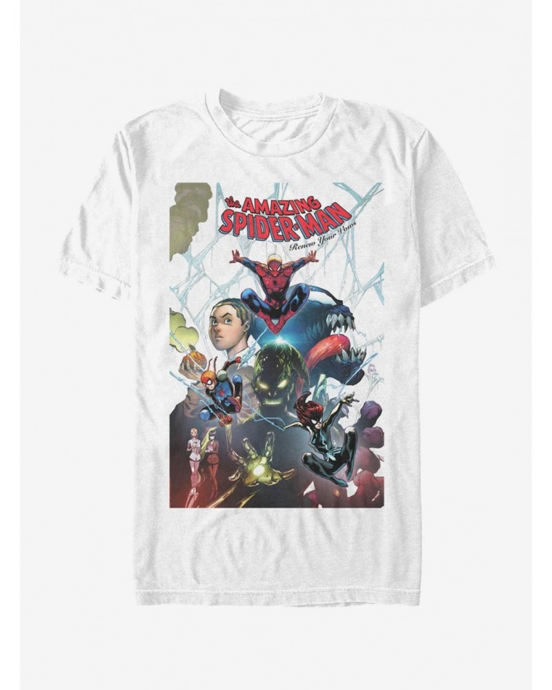 Marvel Spider-Man Spider-Man Enemies T-Shirt $8.41 T-Shirts