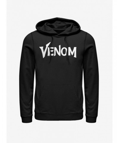 Marvel Venom White Logo Hoodie $14.73 Hoodies