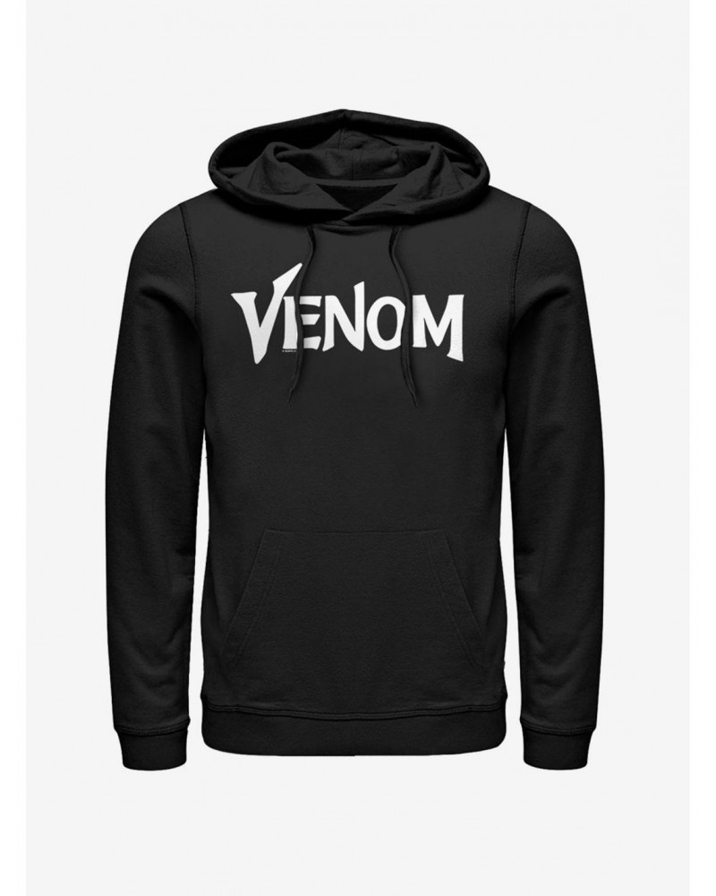 Marvel Venom White Logo Hoodie $14.73 Hoodies